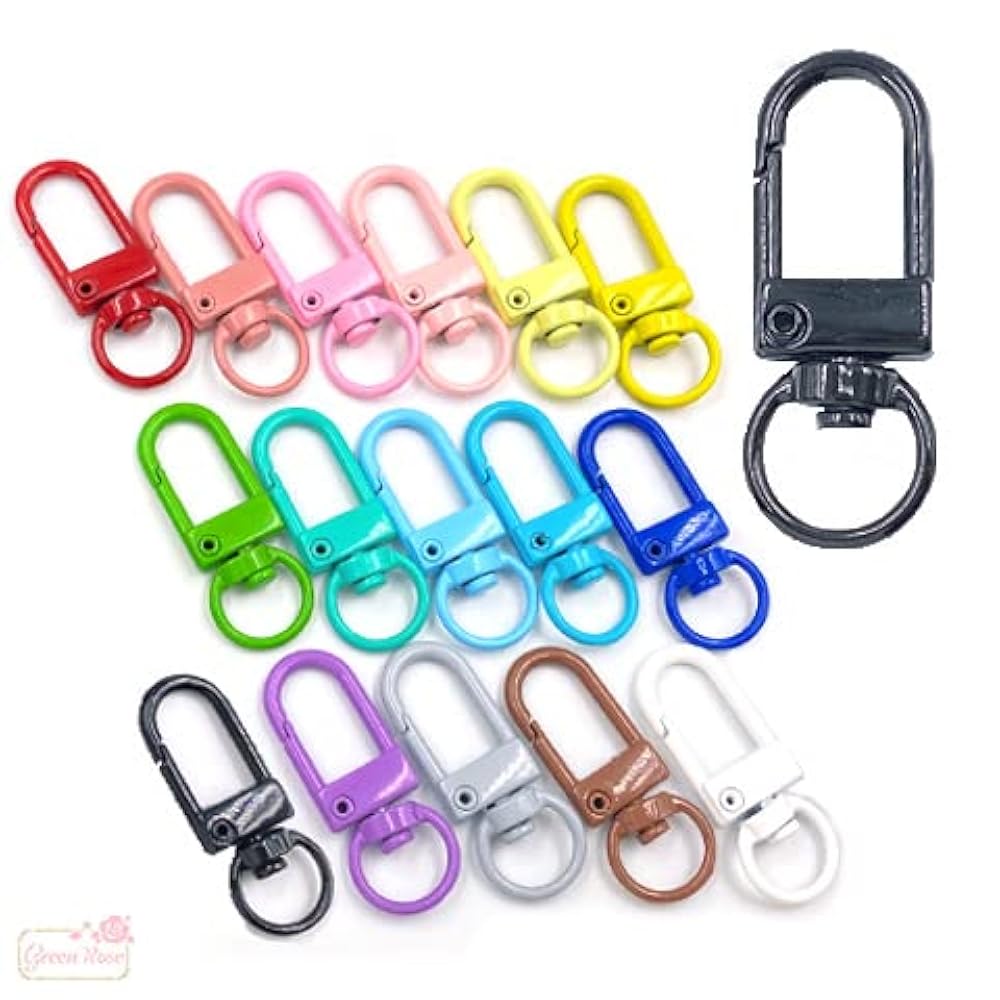 Amazon.co.jp: カラフル ナスカン カラビナ キーホルダー 金具